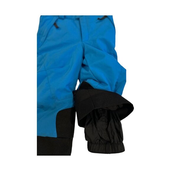 Spyder Propulsion Insulated Ski Snow Pants Blue Black Suspenders Size 3 Toddler - Picture 4 of 15